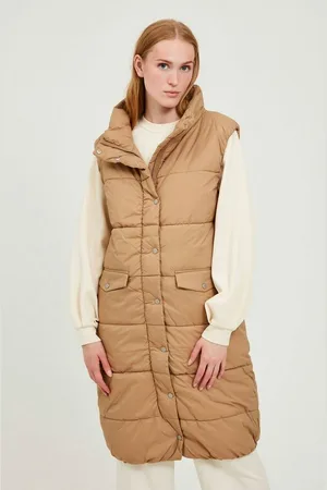 B YOUNG Longweste BYBOMINA WAISTCOAT 2 - 20810086 Modische Longweste mit Steppung - Verkäufer: meinemarkenmode