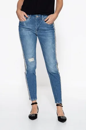 ATT Straight-Jeans Mara mit Einsätzen an den Seitennähten - Verkäufer: Deinetrends