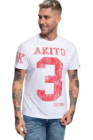 Akito tanaka T-Shirt Number (1-tlg) mit Print in der Front und auf dem Ärmel - Verkäufer: Deinetrends