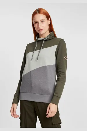 Oxmo Hoodie OXAgda Sweatpullover mit Stehkragen - Verkäufer: meinemarkenmode