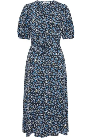 B YOUNG Druckkleid BYMMJOELLA MIDI DRESS - 20809727 Midikleid mit Muster - Verkäufer: meinemarkenmode