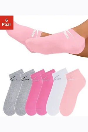Venice Beach Sneakersocken (Packung, 6-Paar) perfekte Passform durch LYCRA-Anteil