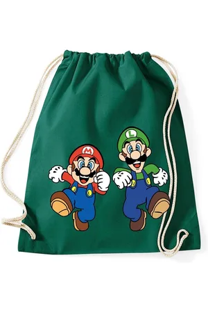 Youth Designz Turnbeutel Mario & Luigi Baumwoll Tasche Turnbeutel, mit modischem Print - Verkäufer: EmDa Trading GmbH