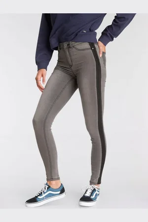ARIZONA Skinny-fit-Jeans Ultra Stretch High Waist mit seitlichem Streifen