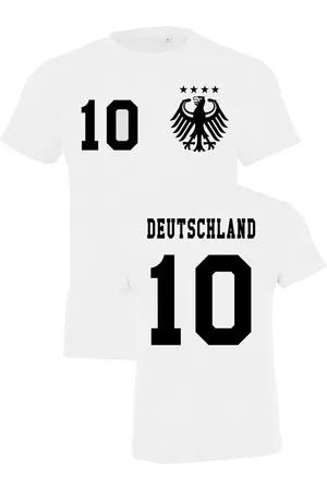 Youth Designz T-Shirt Deutschland Kinder T-Shirt im Fußball Trikot Look EM 2024 mit trendigem Motiv - Verkäufer: EmDa Trading GmbH
