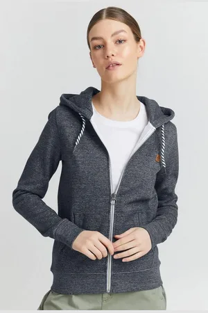Oxmo Kapuzensweatjacke OXCelia Sweatshirtjacke mit Kapuze - Verkäufer: meinemarkenmode