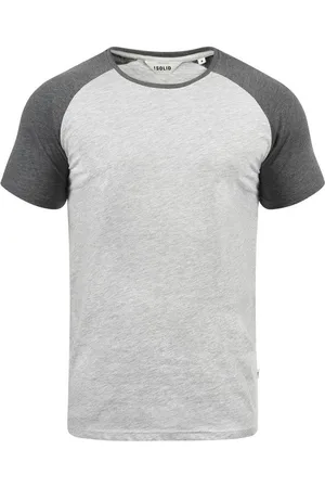 Solid Rundhalsshirt SDBastian Kurzarmshirt im Baseball-Look - Verkäufer: meinemarkenmode