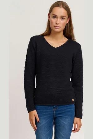 Oxmo Strickpullover OXHanna Femininer Feinstrickpullover - Verkäufer: meinemarkenmode