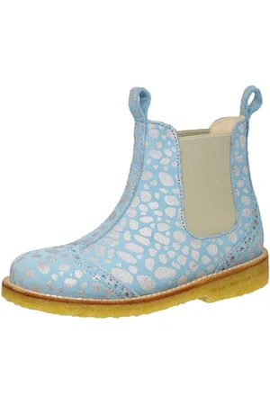 ANGULUS Chelsea Boots Stiefel 6320 aus Leder in schmal Schnürstiefelette - Verkäufer: Alex und Elis Kinderschuhe