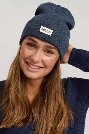 Oxmo Beanie OXBiene Strickmütze mit Logobadge - Verkäufer: meinemarkenmode