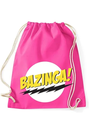 Youth Designz Turnbeutel Bazinga Baumwoll Tasche Turnbeutel, mit modischem Print - Verkäufer: EmDa Trading GmbH