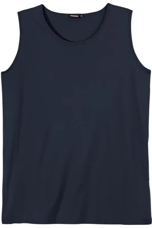 Adamo Muscleshirt Fashion Tanktop Basic dunkelblau Übergröße - Verkäufer: bigtex