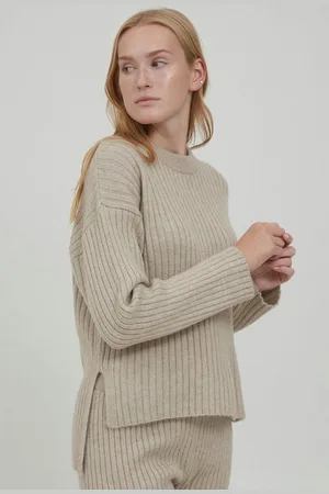 B YOUNG Strickpullover BYNASIKA JUMPER - 20810776 Strickpullover mit gestreiftem Strukturmuster - Verkäufer: meinemarkenmode
