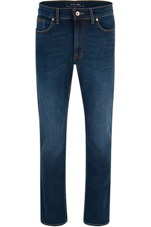 Otto Kern 5-Pocket-Jeans JOHN dark blue used buffies 67149 6960.6814 - Verkäufer: Jeans-Manufaktur