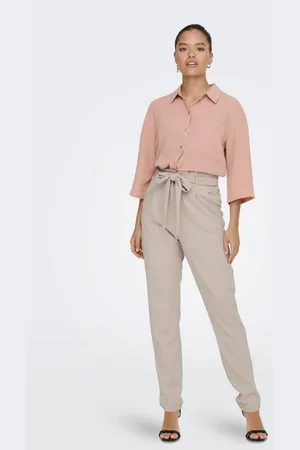 JACQUELINE DE YONG Stoffhose Elegante High Waist Stoffhose Paperback Marlene Pants JDYTANJA (1-tlg) JDYTANJA PANT JRS NOOS - Verkäufer: ARIZONAS