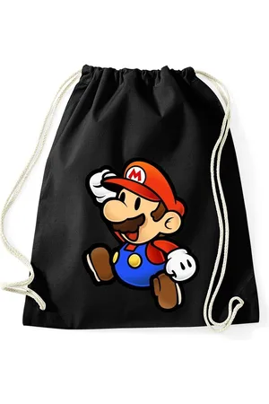 Youth Designz Turnbeutel Mario Baumwoll Tasche Turnbeutel, mit modischem Print - Verkäufer: EmDa Trading GmbH
