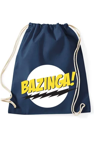 Youth Designz Turnbeutel Bazinga Baumwoll Tasche Turnbeutel, mit modischem Print - Verkäufer: EmDa Trading GmbH