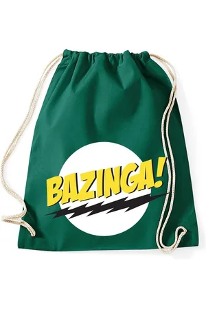 Youth Designz Turnbeutel Bazinga Baumwoll Tasche Turnbeutel, mit modischem Print - Verkäufer: EmDa Trading GmbH