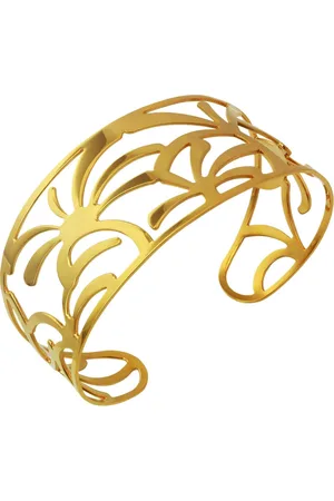 Amello Armspange Palmen Damen Armreif vergoldet (Armspange), Damen Armspange (Palmen) Edelstahl (Stainless Steel), vergoldet (Gelbg - Verkäufer: Fit4Style Silberschmuck - IMPPAC