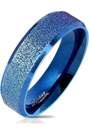 Bungsa Fingerring Ring sand-gestrahlt abgerundete aus Edelstahl Unisex (Ring, 1-tlg), Damen Herren - Verkäufer: