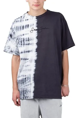 SEAN JOHN T-Shirt Script Logo Bleach Effect Tee - Verkäufer: Sport Klingenmaier