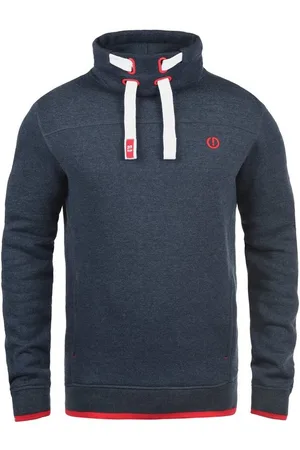 Solid Stehkragenpullover SDBenjamin Tube Sweatpullover mit weicher Fleece Innenseite - Verkäufer: meinemarkenmode