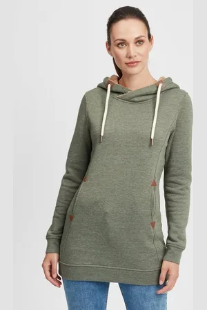 Oxmo Hoodie OXVicky Sweat Pile Hoodie Long Kapuzenpullover lang geschnitten - Verkäufer: meinemarkenmode