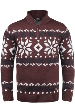 Solid Troyer SDNorwin Strickpulli mit Norweger Strickmuster - Verkäufer: meinemarkenmode