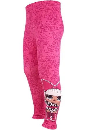 L.O.L. Surprise Leggings LOL Surprise Bad Hair Kinder Sporthose Gr. 98 bis 128, Pink - Verkäufer: WS-Trend