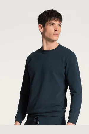 Calida Rundhalspullover Remix Basic Lounge Herren (1-tlg) - Verkäufer: