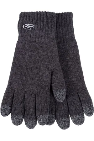 2Stoned Strickhandschuhe Handy Handschuhe Touch Damen Gefüttert in Anthrazit, Größe S (VPE, 1 Paar) für die Bedienung von Smartphones und Tablets - Verkäufer: Shop