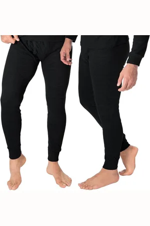 Black Snake Thermounterhose Atmungsaktives Thermounterhose für Männer – Für Outdoor-Aktivitäten (Spar-Set, 2-St) Herren Unterhosen mit Innenfleece 2er-Pack - Verkäufer: noorsk