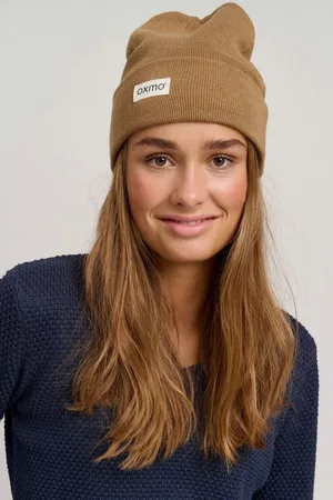 Oxmo Beanie OXBiene Strickmütze mit Logobadge - Verkäufer: meinemarkenmode