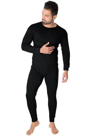 Black Snake Thermounterhemd Thermo Set für Männer – Langarmshirt und Thermohose für Outdoor-Sport (Set, 1-St) Thermounterwäsche Set Unterhemd + Unterhose - Verkäufer: noorsk