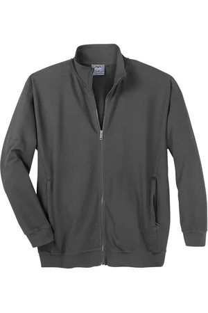 Ahorn Sweatjacke Ahorn Basic Trainer-Sweatjacke dunkelgrau XXL - Verkäufer: bigtex
