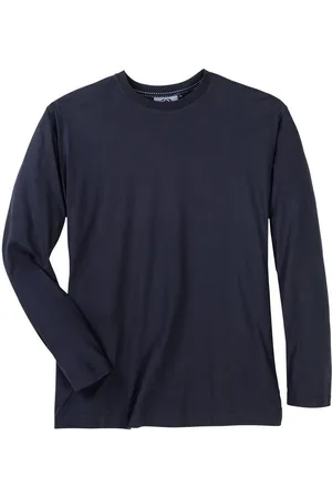 Ahorn Langarmshirt Basic Longsleeve XXL dunkelblau - Verkäufer: bigtex