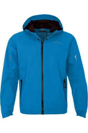 Bergson Regenjacke EGGEN Herren Regenjacke, Netzfutter, 12000 mm Wassersäule, Normalgrößen, bl - Verkäufer: