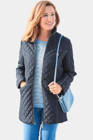 GOLDNER Steppjacke Kurzgröße: Longsteppjacke mit Kontrastpaspeln Ohne - Verkäufer: