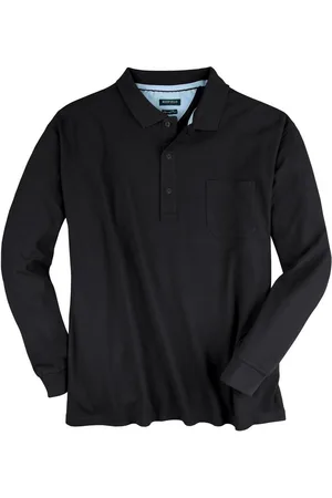 Redfield Langarm-Poloshirt Langarm-Poloshirt Übergröße Harry - Verkäufer: bigtex