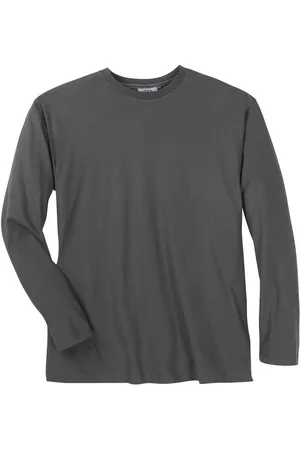Ahorn Langarmshirt Basic Longsleeve XXL dunkelgrau - Verkäufer: bigtex