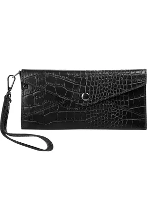 Cluty Abendtasche, echt Leder, Made in Italy