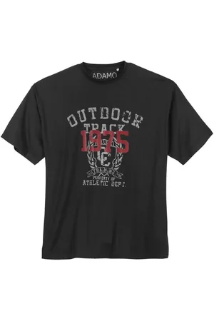 Adamo Rundhalsshirt Fashion Übergröße T-Shirt Outdoor Track - Verkäufer: bigtex