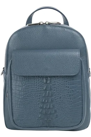 Cluty Cityrucksack, echt Leder, Made in Italy