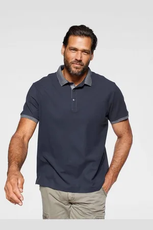ARIZONA Poloshirt Kurzarm, mit Rippbündchen, Polokragen, aus Piqué-Stoff