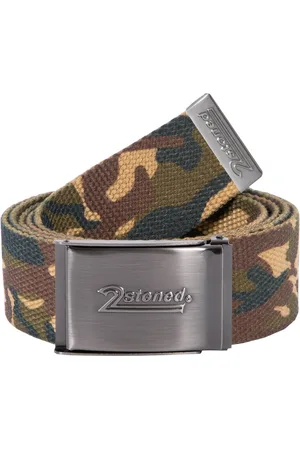 2Stoned Koppelgürtel Canvas Belt Camouflage, Schnalle Matt SPEED, 4 cm breit, 120 cm lang individuell kürzbar - Verkäufer: Shop