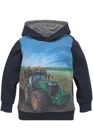 Kidsworld Kapuzensweatshirt HOT WHEELS bedrucktes Design, aus angerauter Sweatware, mit Rippbündchen