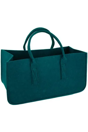 Close Up Freizeittasche Filztasche Kaminholz Petrol Tragetasche, Felt Bag - Verkäufer: