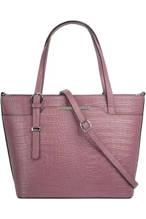 Cluty Henkeltasche, echt Leder, Made in Italy