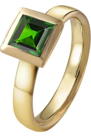 Acalee Goldring Gold 333 / 8K Mit Echtem Chromdiopsid - Verkäufer: uhrcenter