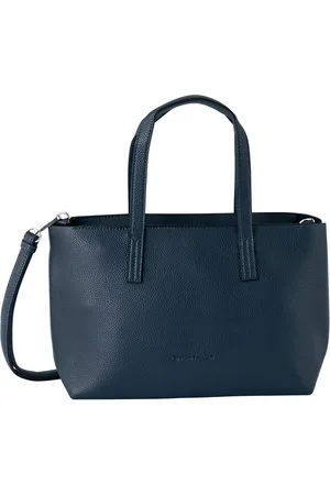 TOM TAILOR Shopper Marla, aus fein genarbtem Lederimitat außen und weichem Suede-Imitat innen